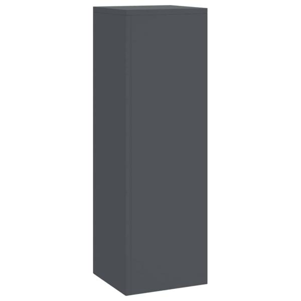 Pflanzenständer für draußen, 3er Set, Anthrazit, Stahl