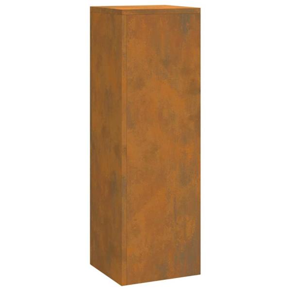 Outdoor Pflanzensäulen 3er Set Wetterfester Stahl