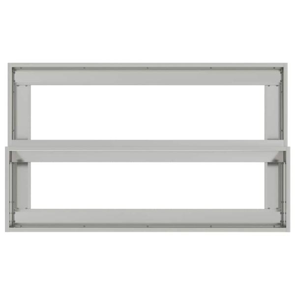 Gartenpflanzer 2-stufig 100x60x45 cm verzinkt