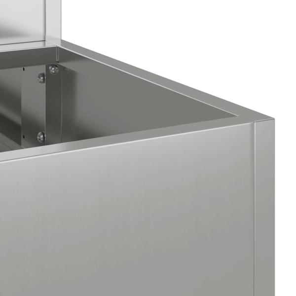 Gartenpflanzer 2-stufig 100x60x45 cm verzinkt