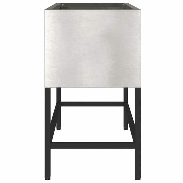 Hochbeet 60x26x45 cm Edelstahl