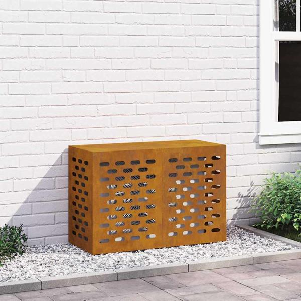 ARDEBO.de - Abdeckung für Klimaanlage 90x40x60 cm Wetterfesten Stahl