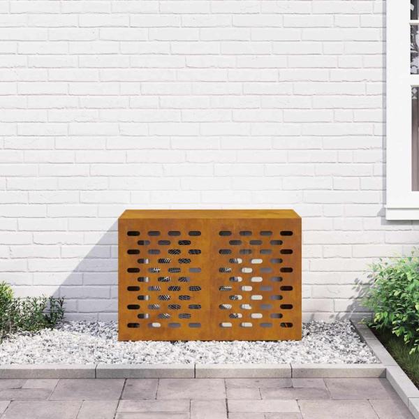 Abdeckung für Klimaanlage 90x40x60 cm Wetterfesten Stahl