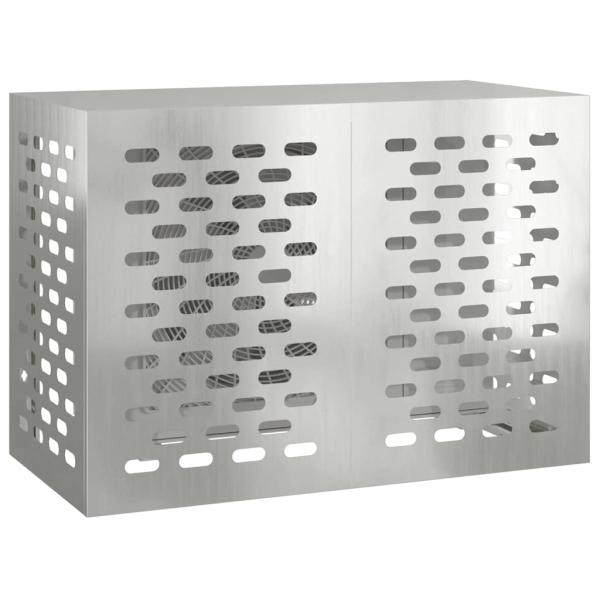 Klimaanlagenabdeckung Silber 100 x 50 x 70 cm Verzinkter Stahl