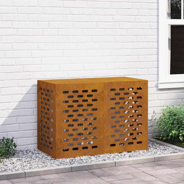 ARDEBO.de - Klimaanlagenabdeckung 100x50x70 cm Wetterfester Stahl