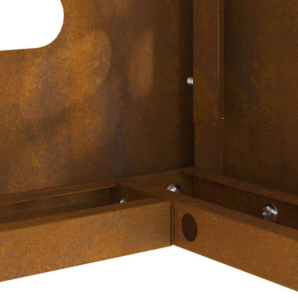 Klimaanlagenabdeckung 100x50x70 cm Wetterfester Stahl