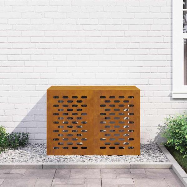 Klimaanlagenabdeckung 100x50x70 cm Wetterfester Stahl