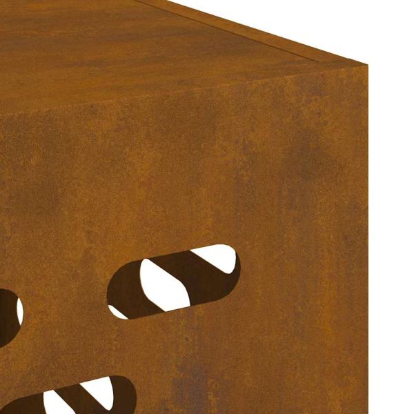 Klimaanlagenabdeckung 100x50x70 cm Wetterfester Stahl
