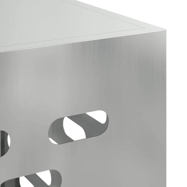 Abdeckung für Klimaanlage 110x50x105 cm Galvanisiertes Stahl