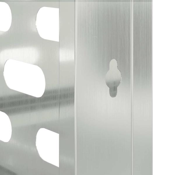 Abdeckung für Klimaanlage 110x50x105 cm Galvanisiertes Stahl