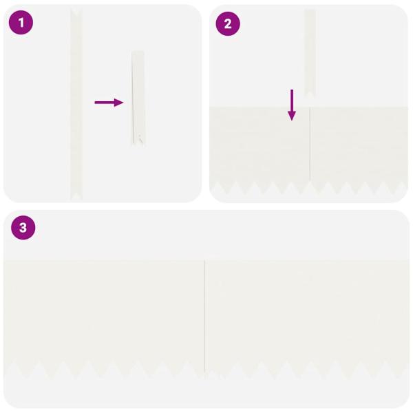 Rasenrandsteine 10 Stück Weiß 100x0,5x30 cm Stahl