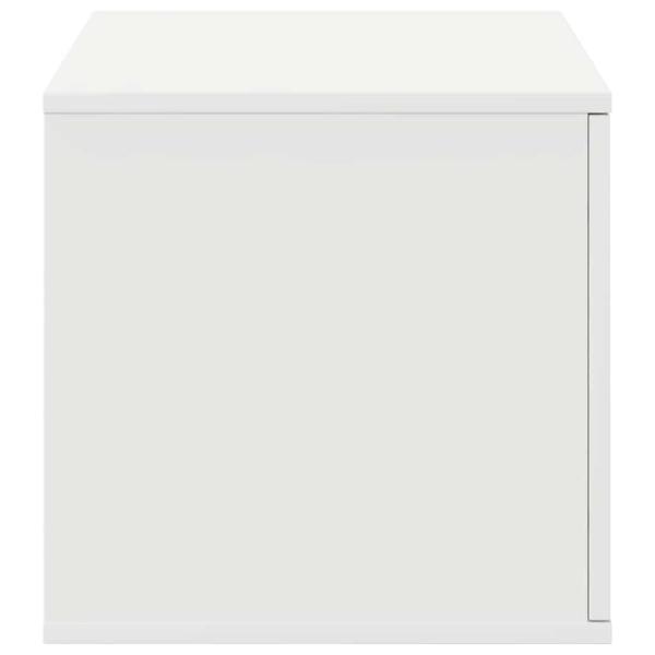 Aufbewahrungsschrank Weiß 127x41x40 cm Ingenieurholz