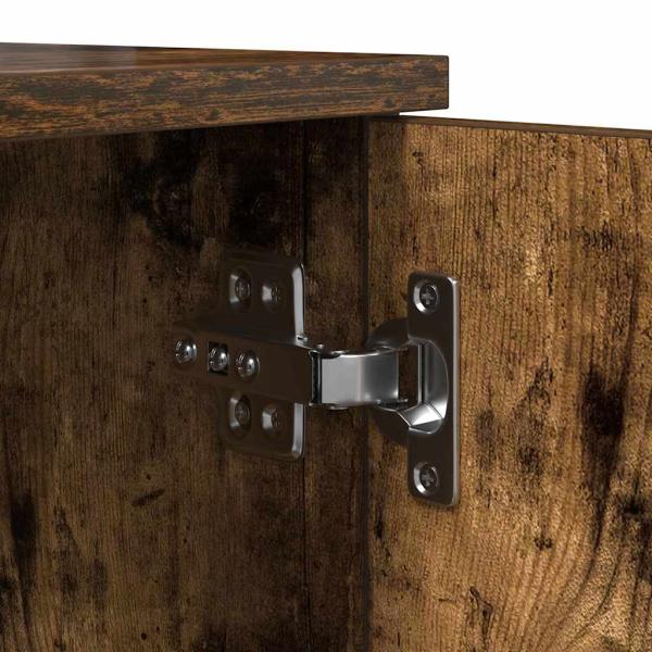 Aufbewahrungsschrank Rauches Eiche 127x41x40 cm Holzwerkstoff