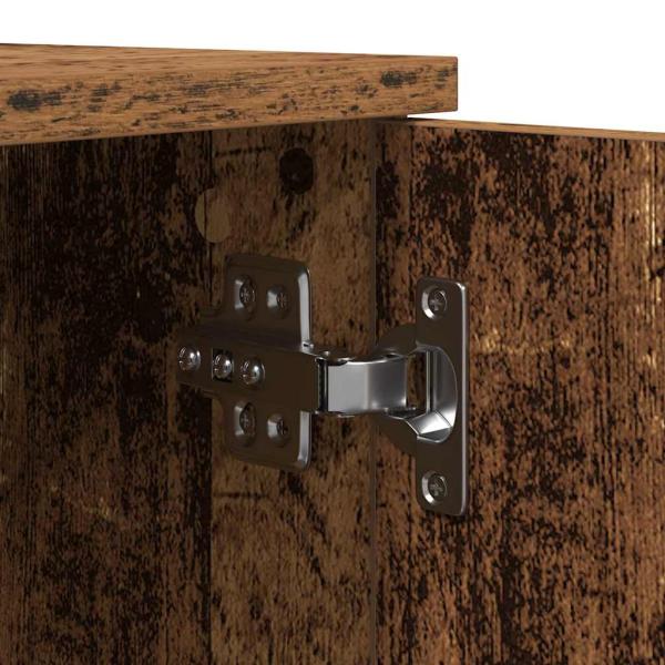 Aufbewahrungsschrank Alteiche 127x41x40 cm Ingenieurholz