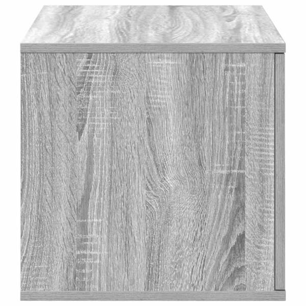 Aufbewahrungsschrank Grau Sonoma 118x41x40 cm Holzwerkstoff