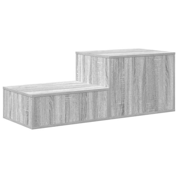 Aufbewahrungsschrank Grau Sonoma 118x41x40 cm Holzwerkstoff