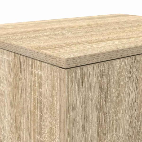 Stauraum-Schrank aus Sonoma-Eiche 103x41x40 cm, Spanplatte