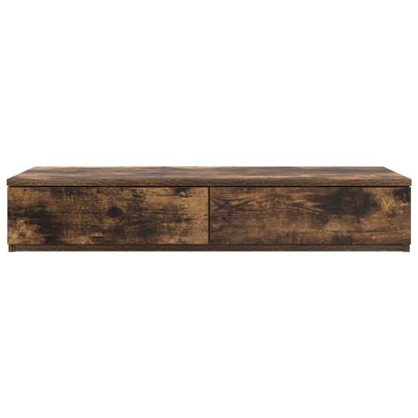 Bett-Schubladen Rauch-Eiche 100x36,5x16,5 cm aus Holzwerkstoff