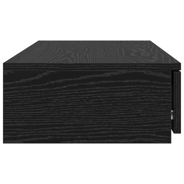 Bett-Schubladen Schwarz 80x36,5x16,5 cm Holzwerkstoff