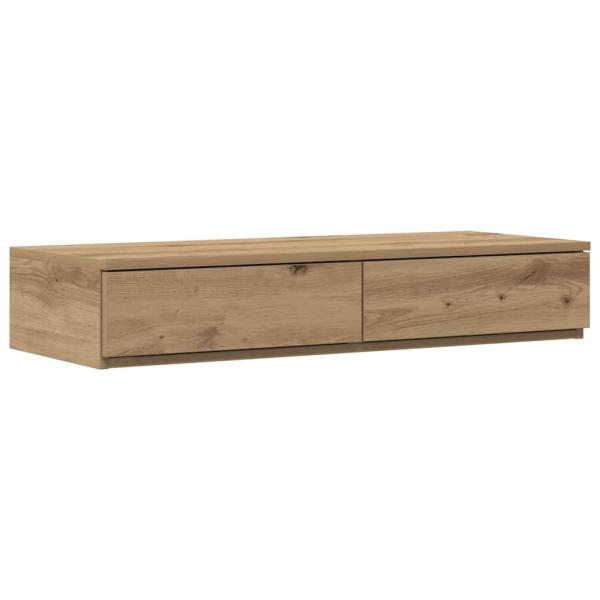 Bett-Schubladen Artisan Eiche 80x36,5x16,5 cm aus Holzwerkstoff