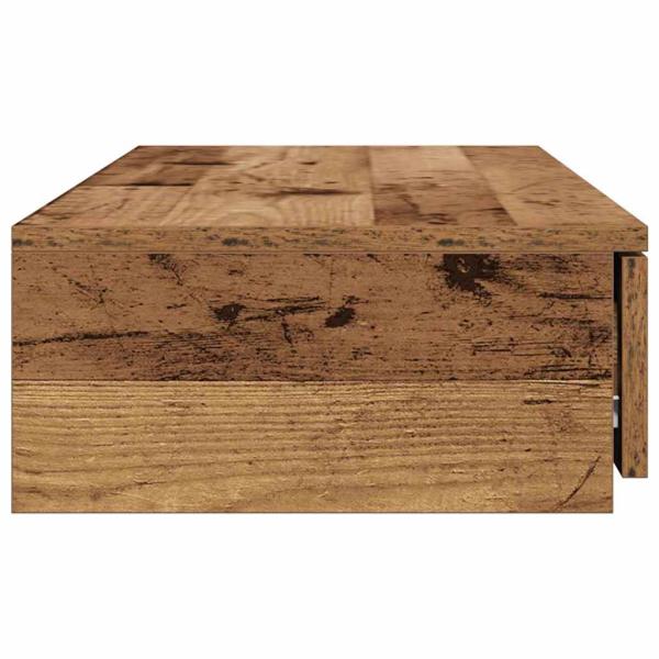 Bett-Schubladen aus Altholz 90x36,5x16,5 cm MDF