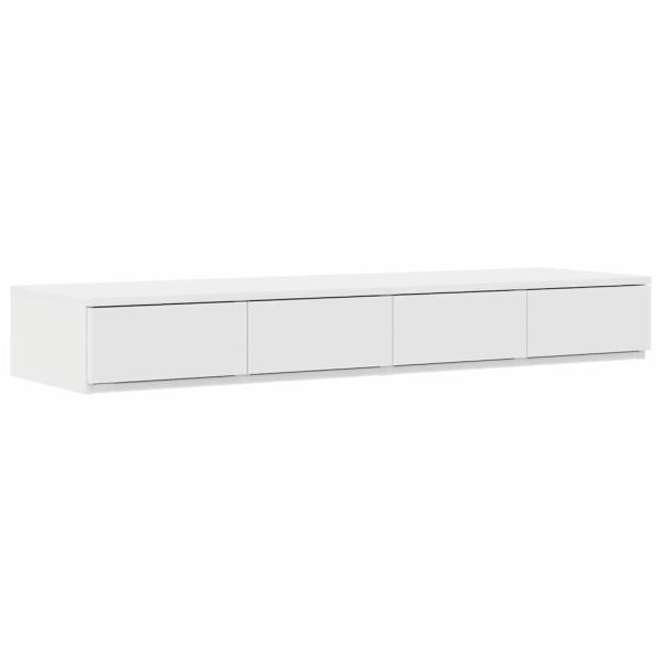 Bett-Schubladen Weiß 120x36,5x16,5 cm Spanplatte