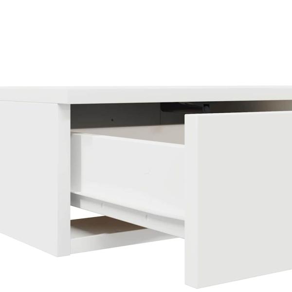 Bett-Schubladen Weiß 120x36,5x16,5 cm Spanplatte