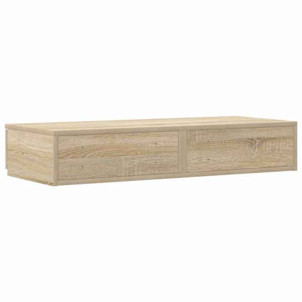 Bettkästen Sonoma Eiche 75x36,5x16,5 cm Holzwerkstoff