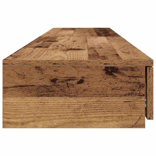 Bett-Schubladen Alteiche 180x36,5x16,5 cm Holzwerkstoff