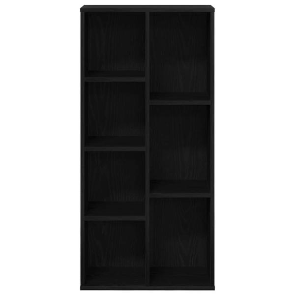 Bücherregal Schwarze Eiche 50x25x105 cm Holzwerkstoff