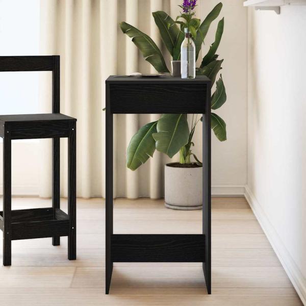 Bartisch Schwarze Eiche 51x50x103,5 cm Ingenieurholz