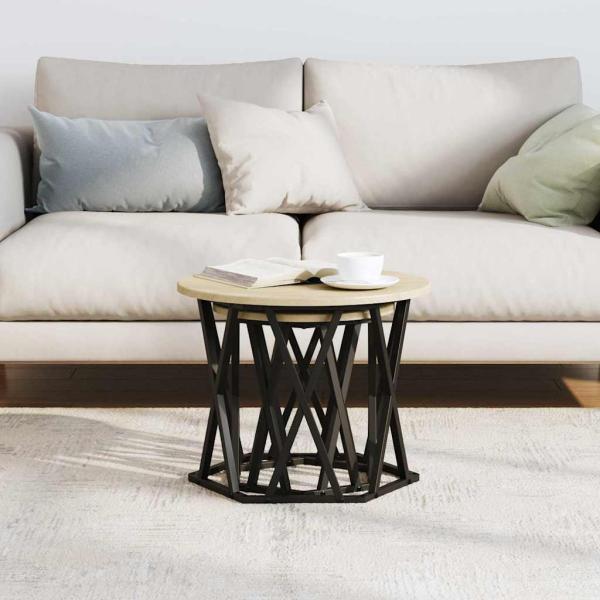 Nesting Beistelltische 2 Stk. Sonoma Eiche, Engineered Wood