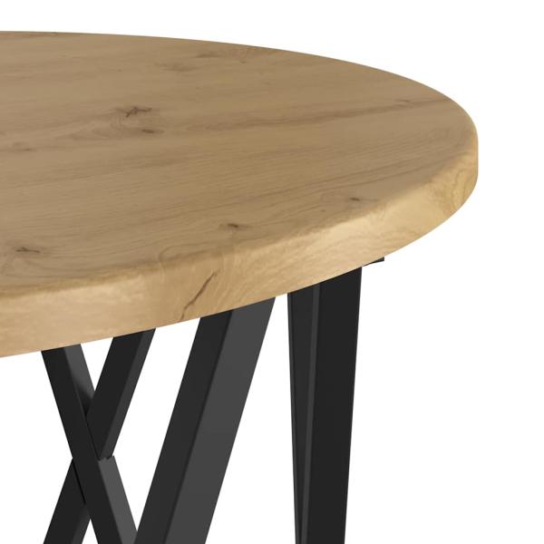 Nesting Beistelltische 2er Set Artisan Eiche Holzwerkstoff