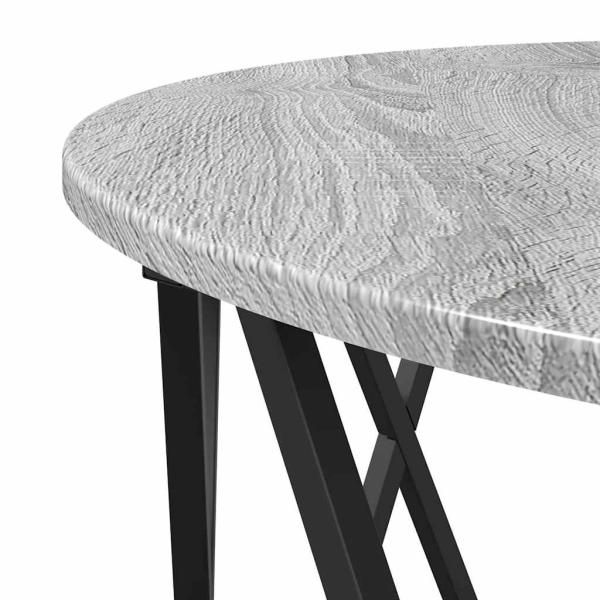 Couchtisch Grau Sonoma Verarbeitetes Holz 80 x 80 x 42 cm