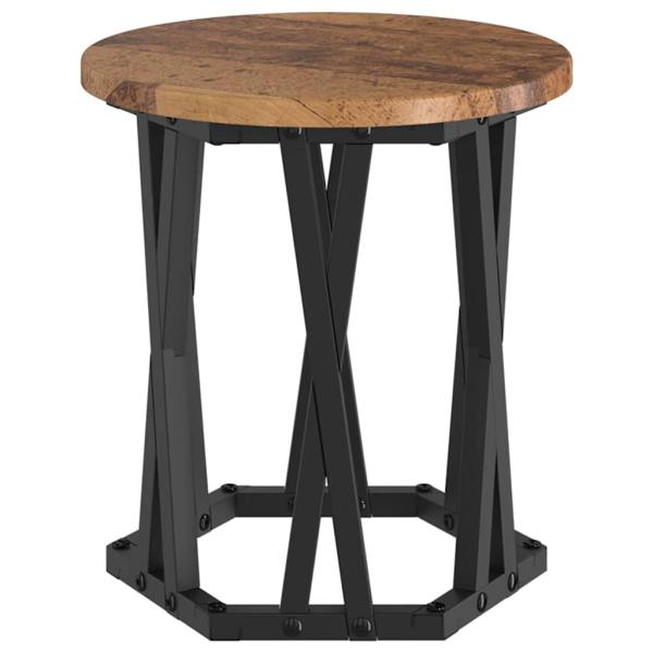 Nesting Beistelltische 3er Set aus alten Holzwerkstoffen