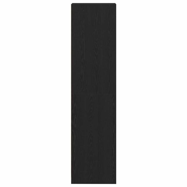 Kleiderschrank Schwarz Eiche 30x50x200 cm Ingenieurholz