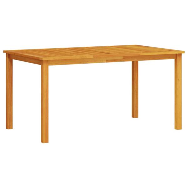 5-teiliges Gartentisch-Set aus massivem Akazienholz, faltbar