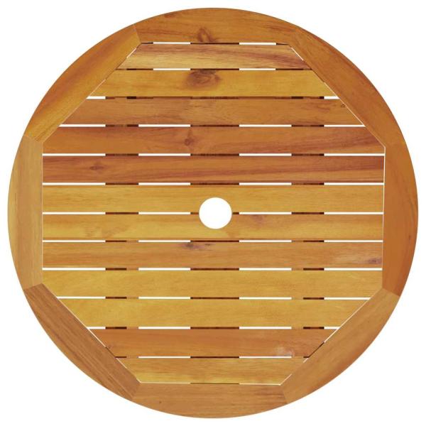 3-teiliges klappbares Bistro-Set aus massivem Akazienholz