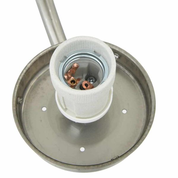 Außenwandleuchte Silber Edelstahl IP44