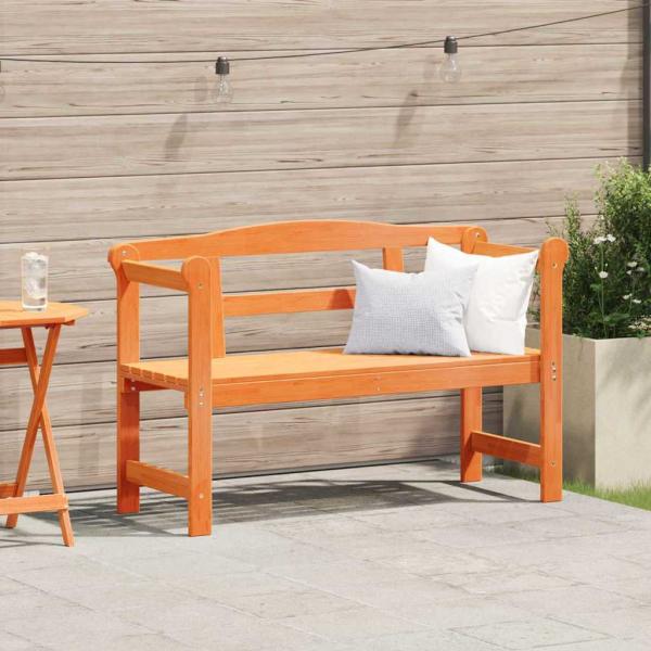 ARDEBO.de - Gartenbank Akazie 119x76x44 cm Massivholz Kiefer