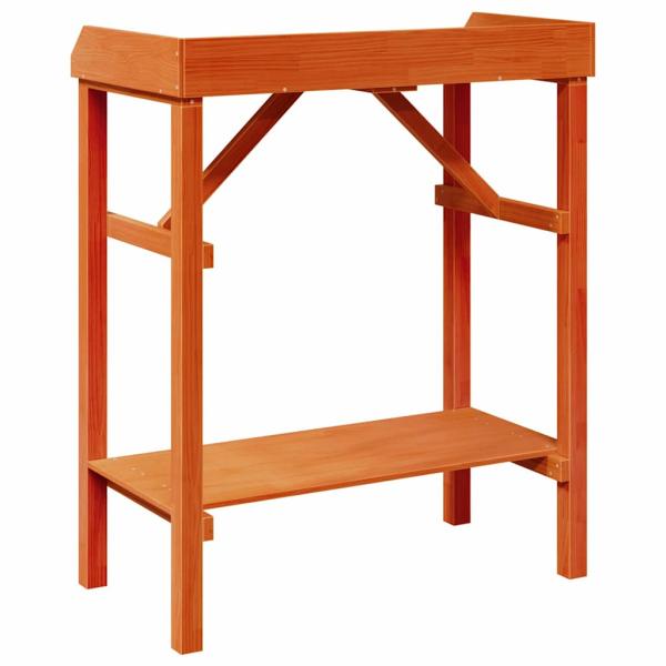 Garten-Pflanztisch Akazie 75x40x90 cm Massivholz Kiefer