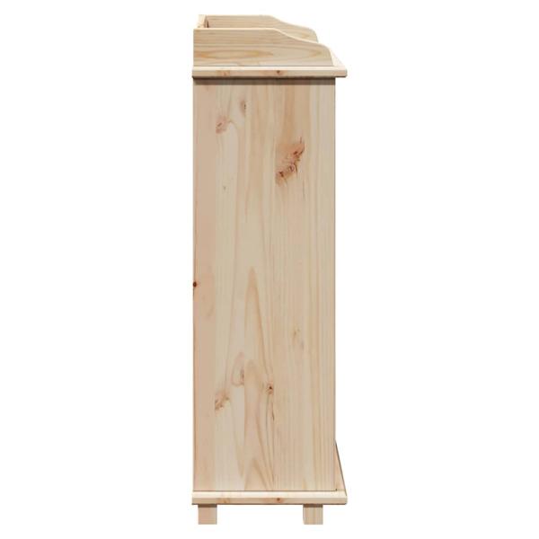 Weinfassregal 90x60x30 cm aus massivem Kiefernholz
