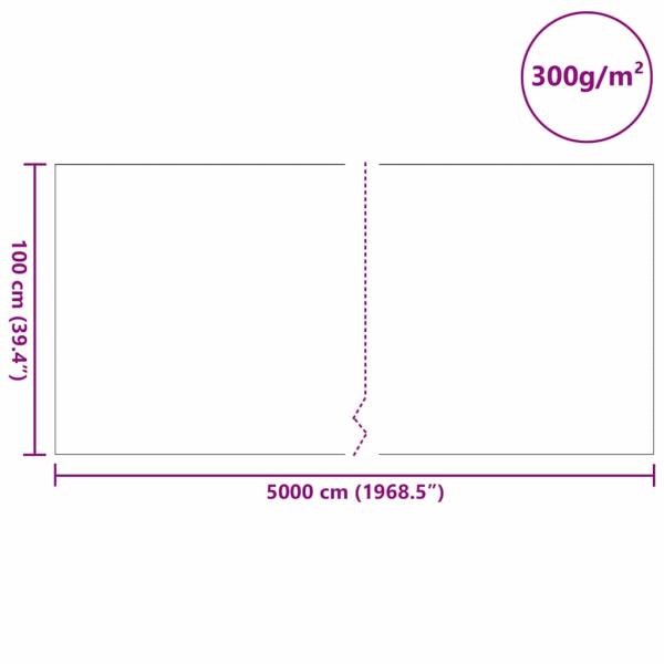 Teichfleece 300 g/? 1x50 m