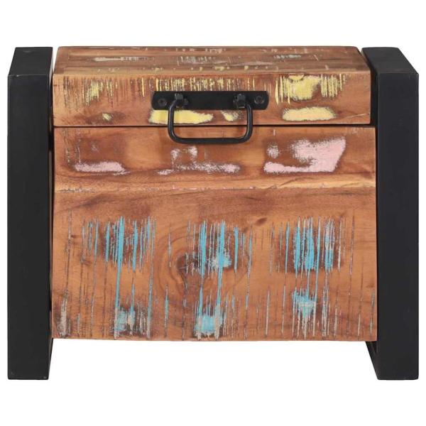 Aufbewahrungstruhen 40x30x30cm Solid Reclaimed Wood und Metall