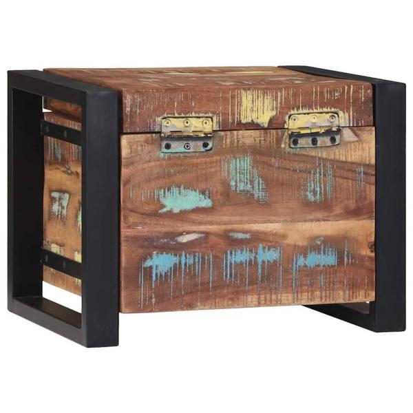 Aufbewahrungstruhen 40x30x30cm Solid Reclaimed Wood und Metall