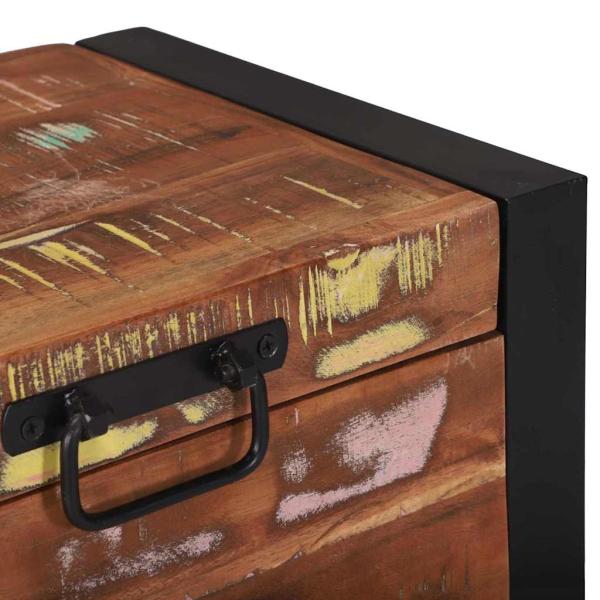Aufbewahrungstruhen 40x30x30cm Solid Reclaimed Wood und Metall