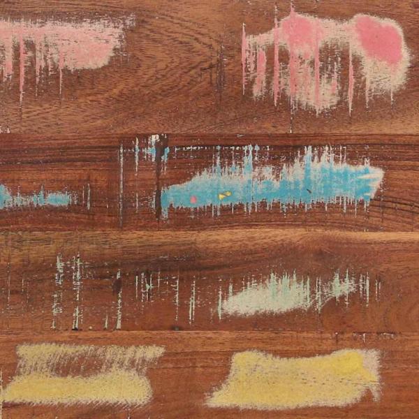 Aufbewahrungstruhen 60x30x30cm Aus solidem, recyceltem Holz und Metall