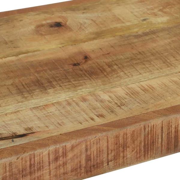 Flurbank Braun Mangoholz 100 x 35 x 45 cm Langlebig Flurbank