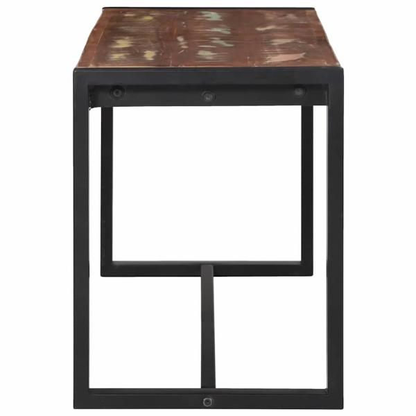 Bank Bunt Massivholz Altholz 100 x 35 x 45 cm Aussage-Stück