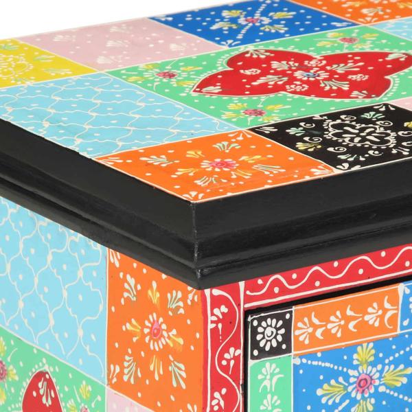 Nachttisch Mehrfarbig 40x35x45 cm Ingenieurholz